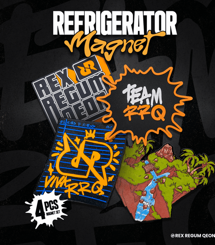 REX REGUM QEON REFRIGERATOR MAGNET