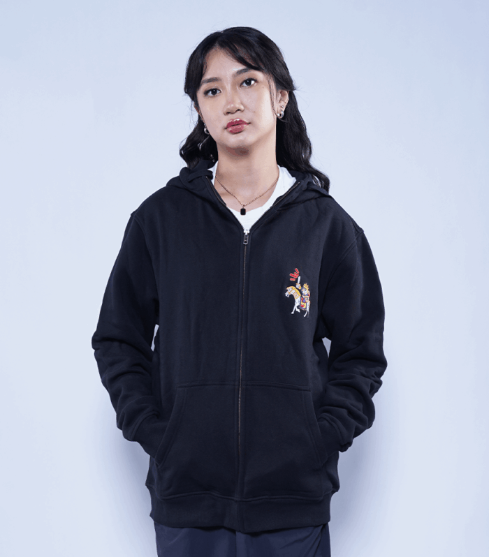 RRQ KING HORSE HOODIE ZIPPER